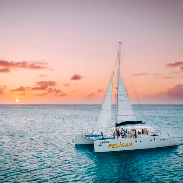 Pôr do Sol no Catamarã